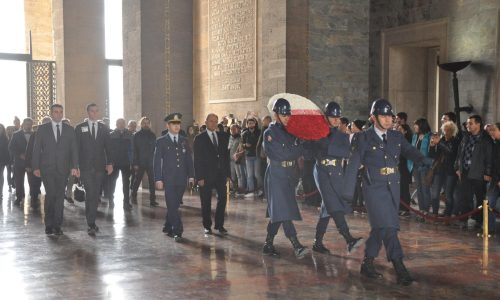 Anıtkabir’de Atamızın Huzurundaydık