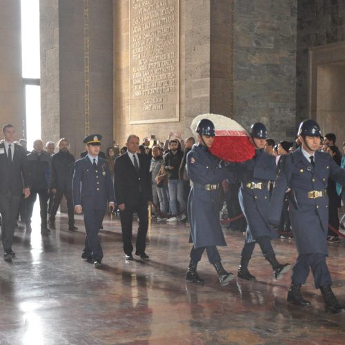 Anıtkabir’de Atamızın Huzurundaydık