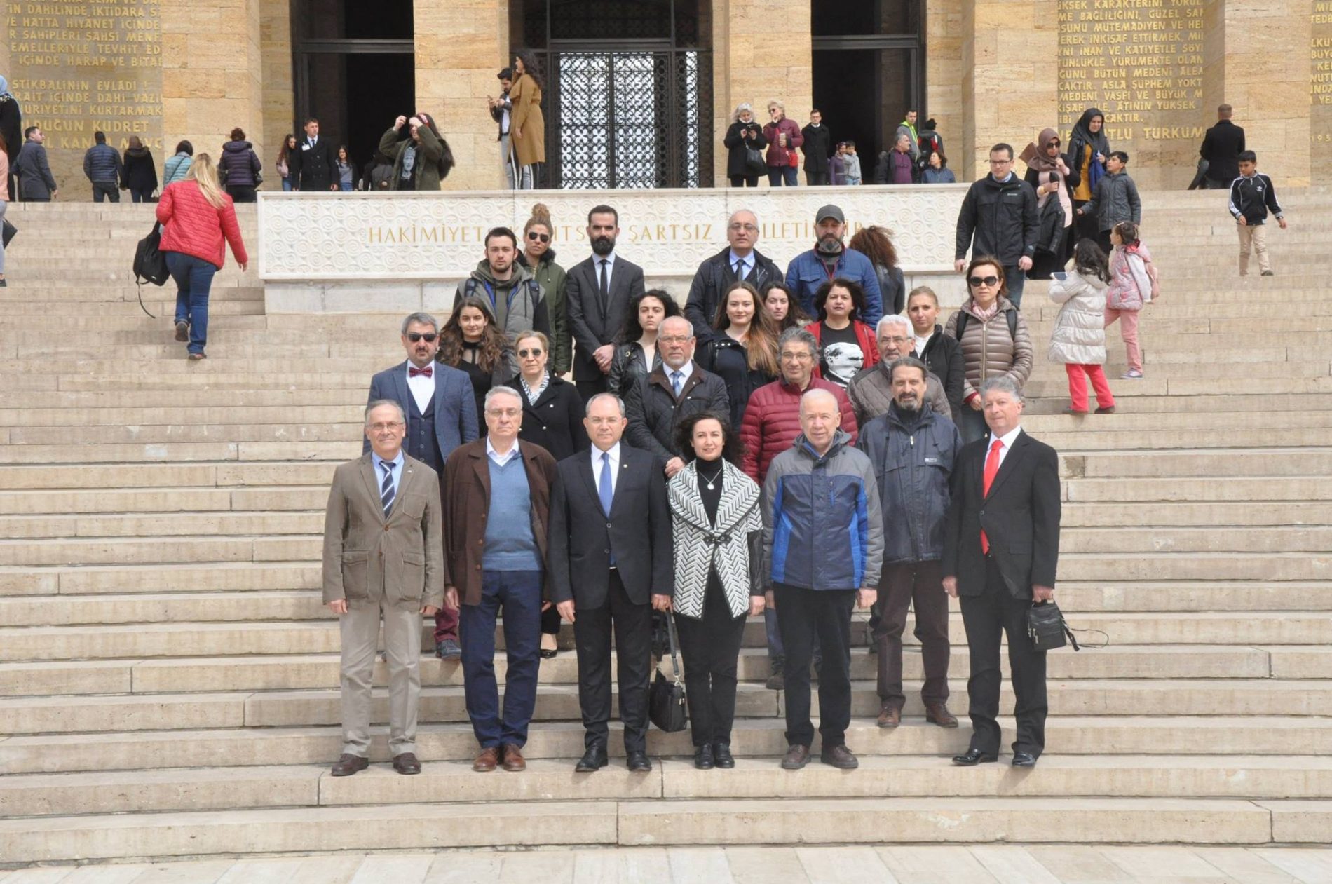 Anıtkabir’de Atamızın Huzurundaydık