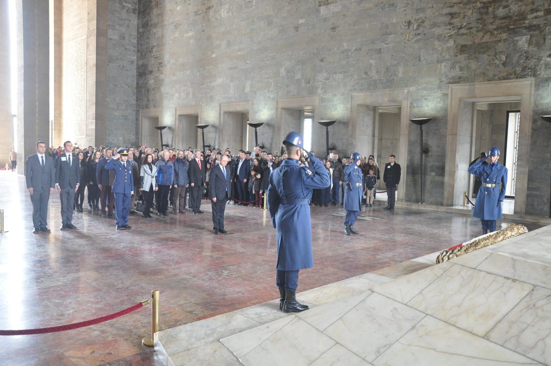 Anıtkabir’de Atamızın Huzurundaydık