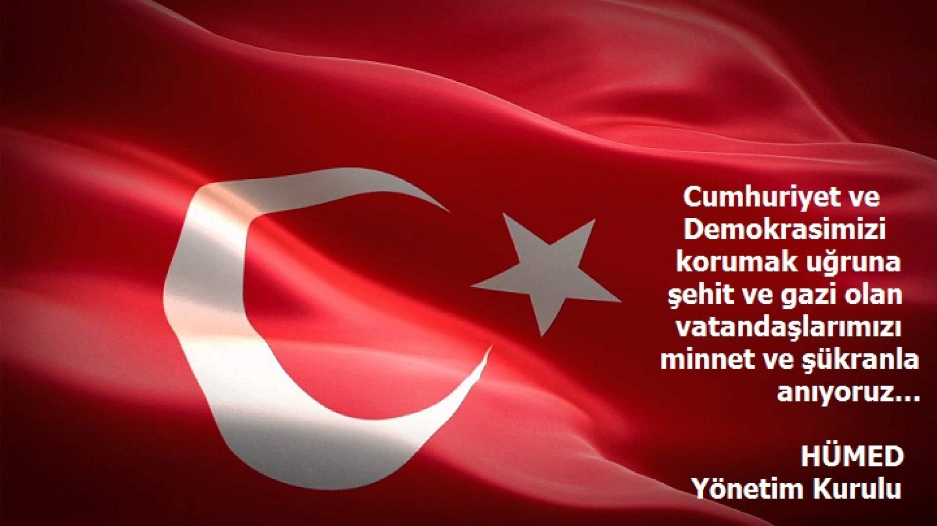 15 Temmuz Demokrasi ve Milli Birlik Günü