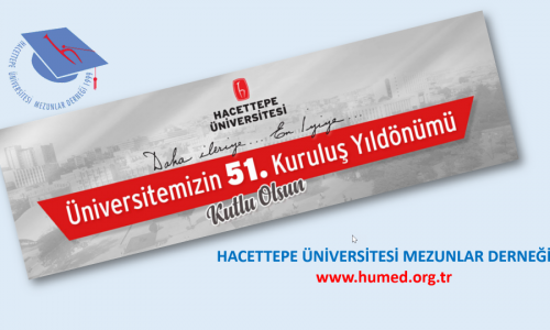 Üniversitemizin 51. Kuruluş Yıl Dönümü Kutlu Olsun !