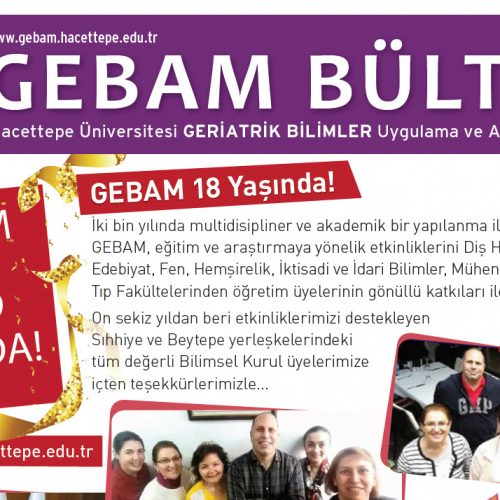 HÜ GEBAM Bülteni Yayımlandı