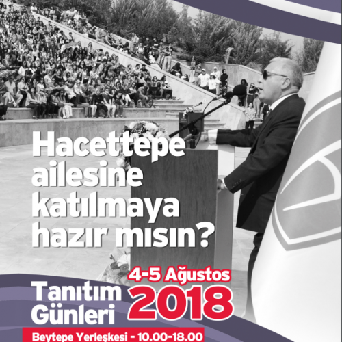 Hacettepe Üniversitesi Tanıtım Günleri 4 Ağustos’ta Başlıyor