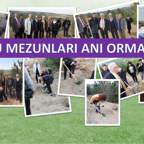 HÜ ORMANI 2019 MEZUNLARI İÇİN HÜMED FİDAN DİKME TÖRENİ (15 Kasım 2019, Cuma)