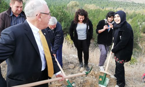 HÜ Ormanı HÜMED Fidan Dikme Etkinliği 9 Kasım 2018 günü yapıldı…