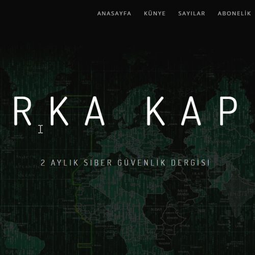 ARKA KAPI : Siber Güvenlik Dergisi