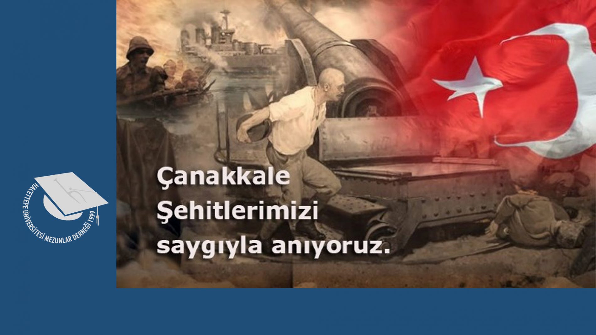 ÇANAKKALE ŞEHİTLERİMİZİ SAYGIYLA ANIYORUZ…