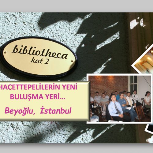 Biblioteka İstanbul Hacettepelilerin Yeni Buluşma Yeri Oldu