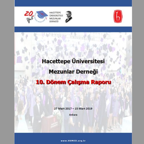 HÜMED 10. Dönem (Mart 2017 – Mart 2019) Çalışma Raporu