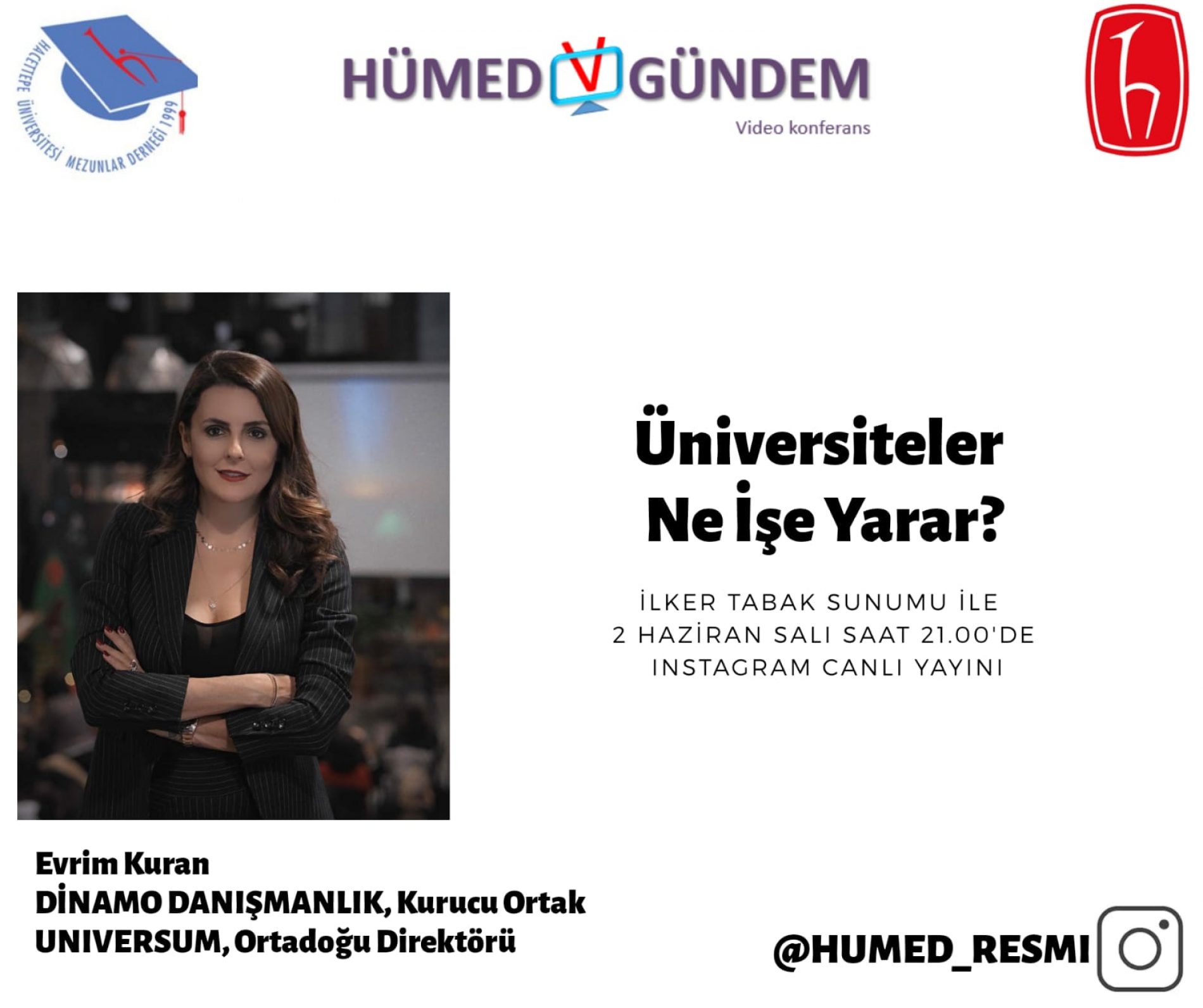 HÜMED v-GÜNDEM #8 : Üniversiteler Ne İşe Yarar?