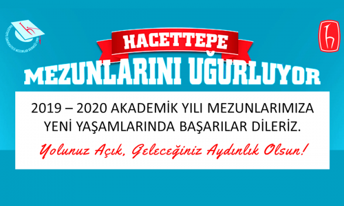 Hacettepe Üniversitesi 2019-2020 Akademik Yılı Mezunlarını Uğurluyor