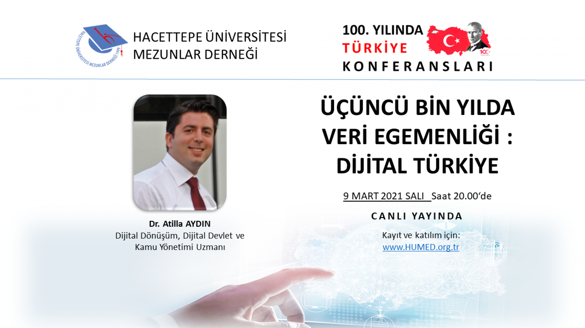 Üçüncü Bin Yılda Veri Egemenliği : Dijital Türkiye Konferansı