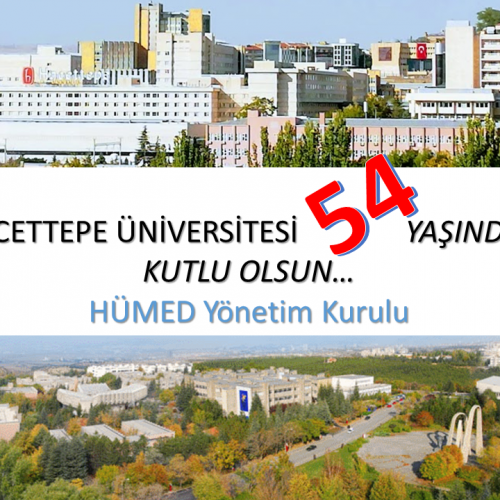 Hacettepe Üniversitesi’nin 54. Yaşı, 8 TEMMUZ DÜNYA HACETTEPELİLER GÜNÜ, Kutlu Olsun