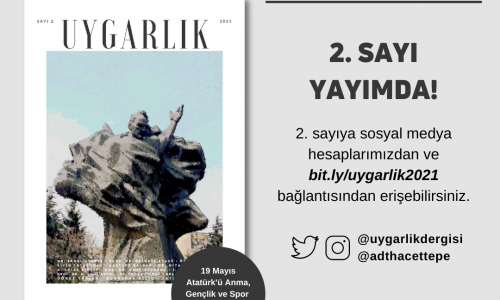 UYGARLIK DERGİSİ 2. SAYISI YAYIMLANDI