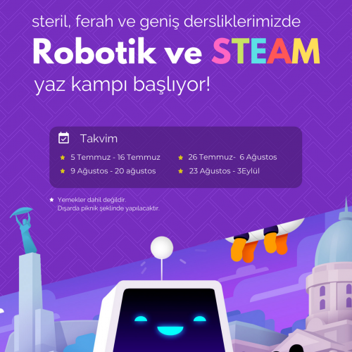 Robotik ve STEAM Eğitiminde Özel İndirim