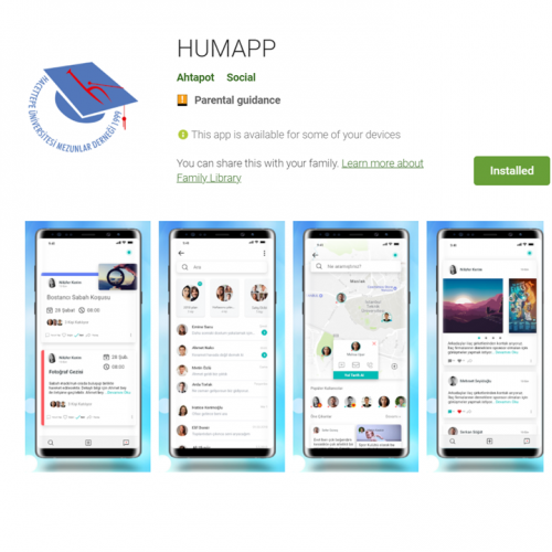 HUMAPP Mobil Uygulaması Kullanıma Açıldı