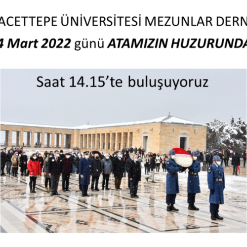 ATAMIZIN Huzurunda olacağız…