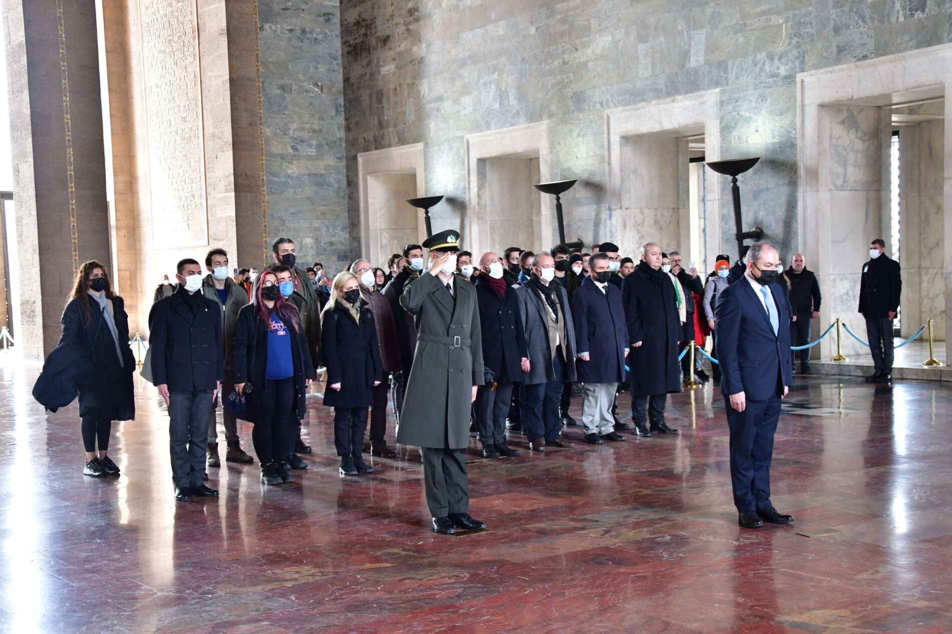 Anıtkabir’de Atamızın Huzurunda Buluştuk