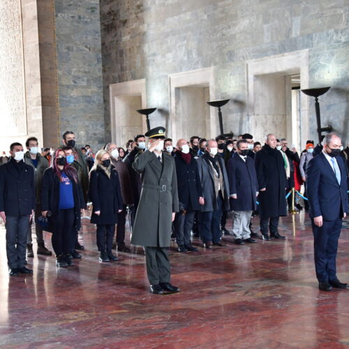 Anıtkabir’de Atamızın Huzurunda Buluştuk