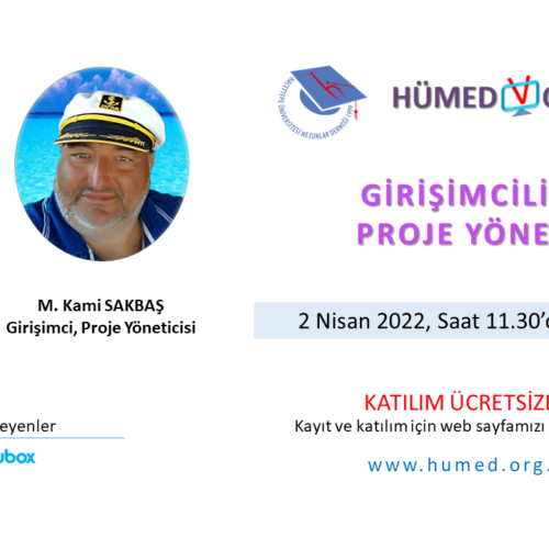 HÜMED v-Gündem #15 – Girişimcilik ve Proje Yönetimi