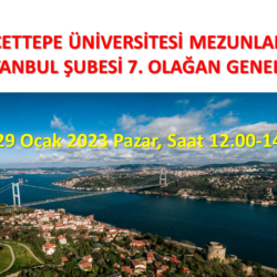 HÜMED İstanbul Şubesi 7. Olağan Genel Kurulu * 29 Ocak 2023