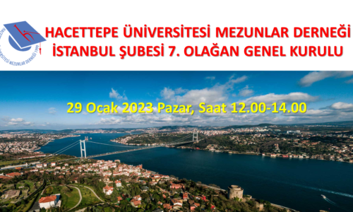 HÜMED İstanbul Şubesi 7. Olağan Genel Kurulu * 29 Ocak 2023