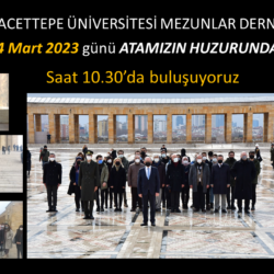 ATAMIZIN HUZURUNDAYIZ * 24 Mart 2023 * 10.30’da…