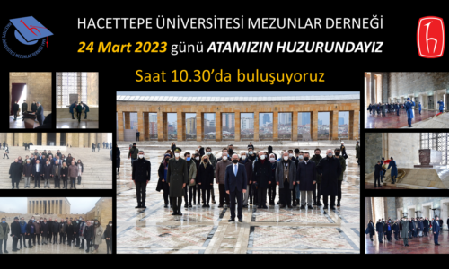 ATAMIZIN HUZURUNDAYIZ * 24 Mart 2023 * 10.30’da…