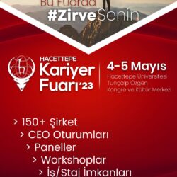 Hacettepe Kariyer Fuarı ’23 4-5 Mayıs Tarihlerinde Gerçekleştirilecek