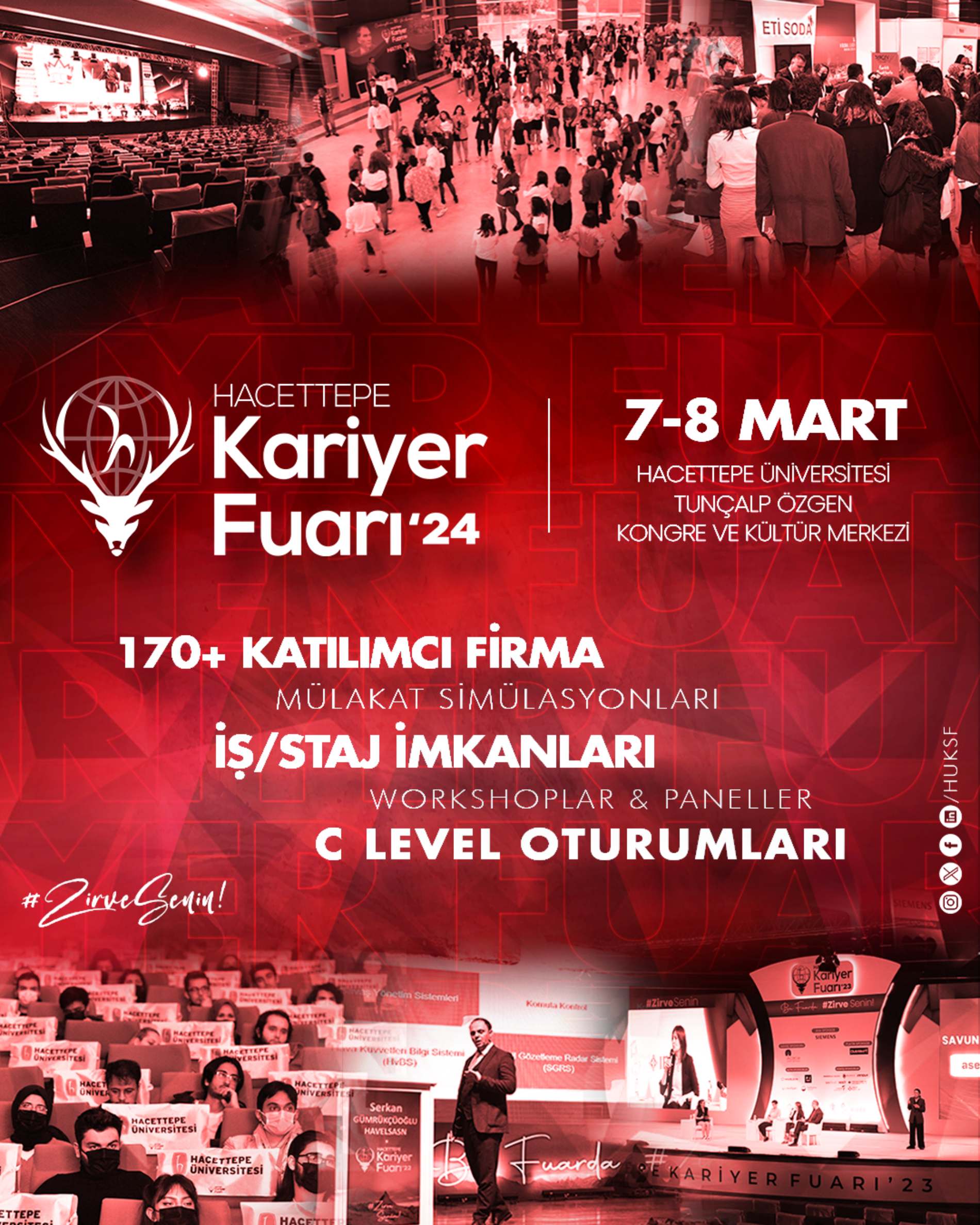 HACETTEPE KARİYER FUARI, 7-8 MART’TA SİZLERLE!