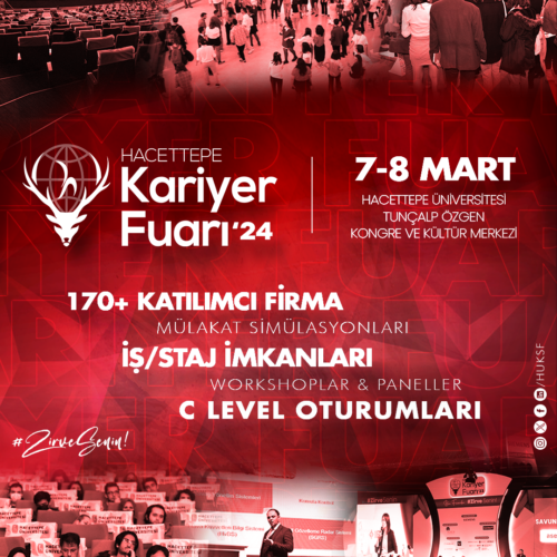 HACETTEPE KARİYER FUARI, 7-8 MART’TA SİZLERLE!